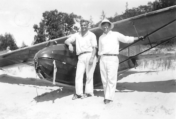 Art Schultz and Franklin sailplane