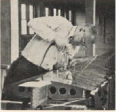 Bill Coverdale working on HP-11 wing