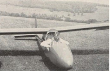 Bill Coverdale lands his Skylark