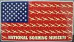 NSM Flag Window Cling